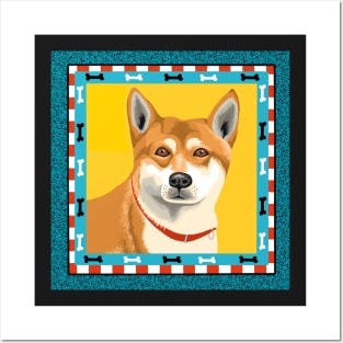 Shiba Inu Posters and Art